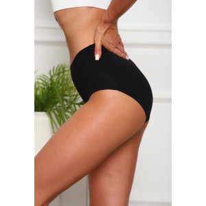 Трусы женские №64784 смесовая ткань (последний размер) черный 52 Трусы женские №64784 смесовая ткань (последний размер) черный 52