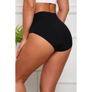 Трусы женские №64784 смесовая ткань (последний размер) черный 52 Трусы женские №64784 смесовая ткань (последний размер) черный 52