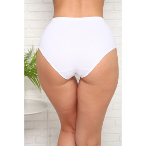 Трусы женские №64840 кулирка с лайкрой (последний размер) белый 50 Трусы женские №64840 кулирка с лайкрой (последний размер) белый 50