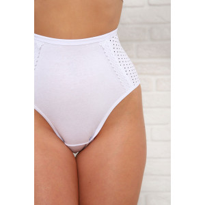 Трусы женские №64798 кулирка с лайкрой (последний размер) белый 52 Трусы женские №64798 кулирка с лайкрой (последний размер) белый 52