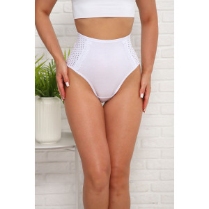 Трусы женские №64798 кулирка с лайкрой (последний размер) белый 52 Трусы женские №64798 кулирка с лайкрой (последний размер) белый 52