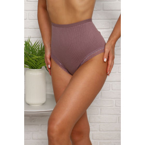 Трусы женские №64812 кулирка с лайкрой (последний размер) кофе 54 Трусы женские №64812 кулирка с лайкрой (последний размер) кофе 54