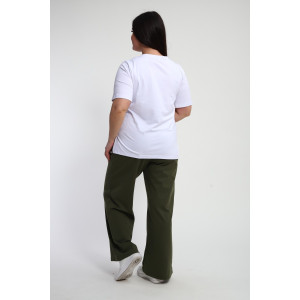 Брюки женские №31988 академик (р-ры: 48-58) хаки Брюки женские №31988 академик (р-ры: 48-58) хаки