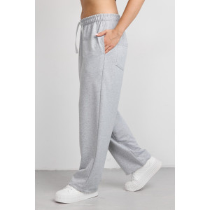 Брюки женские №36976 футер 2-х нитка (р-ры: 42-54) меланж Брюки женские №36976 футер 2-х нитка (р-ры: 42-54) меланж