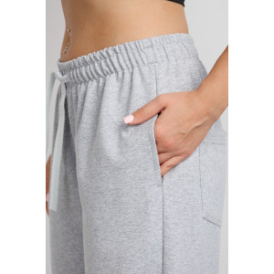 Брюки женские №36976 футер 2-х нитка (р-ры: 42-54) меланж Брюки женские №36976 футер 2-х нитка (р-ры: 42-54) меланж