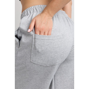 Брюки женские №36976 футер 2-х нитка (р-ры: 42-54) меланж Брюки женские №36976 футер 2-х нитка (р-ры: 42-54) меланж