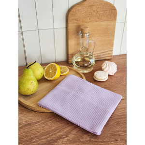Полотенце кухонное вафельное однотонное "Фиалка" Полотенце кухонное вафельное однотонное "Фиалка"