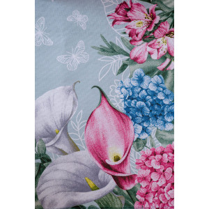 Набор кухонный из 3-х полотенец рогожка "Мятный аромат" Набор кухонный из 3-х полотенец рогожка "Мятный аромат"