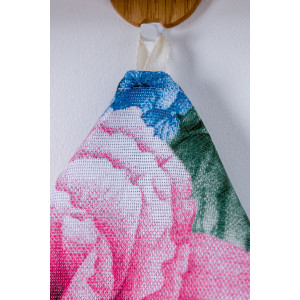 Набор кухонный из 3-х полотенец рогожка "Мятный аромат" Набор кухонный из 3-х полотенец рогожка "Мятный аромат"