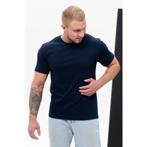 Футболка мужская "Матвей" кулирка (последний размер) темно-синий 70 Футболка мужская "Матвей" кулирка (последний размер) темно-синий 70