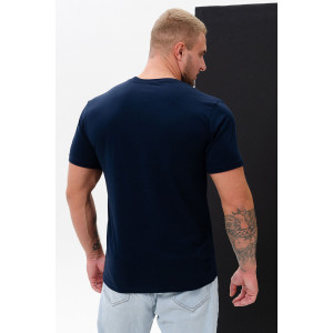 Футболка мужская "Матвей" кулирка (последний размер) темно-синий 70 Футболка мужская "Матвей" кулирка (последний размер) темно-синий 70
