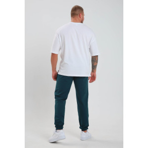 Брюки мужские №22282 футер 2-х нитка (последний размер) петроль 60 Брюки мужские №22282 футер 2-х нитка (последний размер) петроль 60