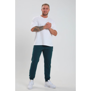 Брюки мужские №22282 футер 2-х нитка (последний размер) петроль 60 Брюки мужские №22282 футер 2-х нитка (последний размер) петроль 60