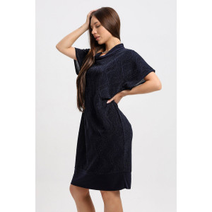 Платье женское П2031 фукра (р-ры: 48-58) синий