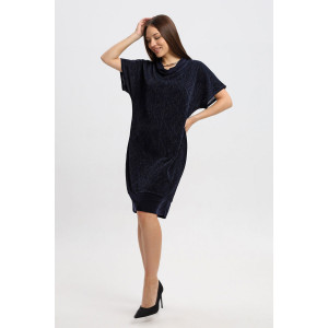 Платье женское П2031 фукра (р-ры: 48-58) синий