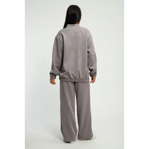 Костюм двойка женский К3179.2 тесла (р-ры: 48-62) Костюм двойка женский К3179.2 тесла (р-ры: 48-62)
