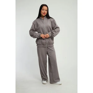 Костюм двойка женский К3179.2 тесла (р-ры: 48-62) Костюм двойка женский К3179.2 тесла (р-ры: 48-62)