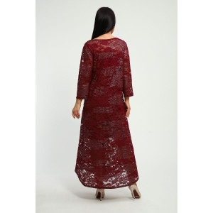 Платье женское П1370.3 вискоза с гипюром (р-ры: 48-62) Платье женское П1370.3 вискоза с гипюром (р-ры: 48-62)