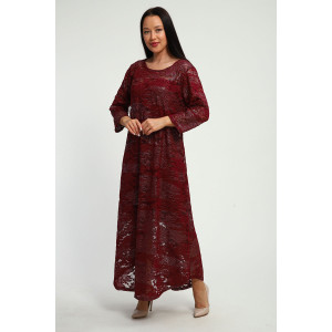 Платье женское П1370.3 вискоза с гипюром (р-ры: 48-62) Платье женское П1370.3 вискоза с гипюром (р-ры: 48-62)