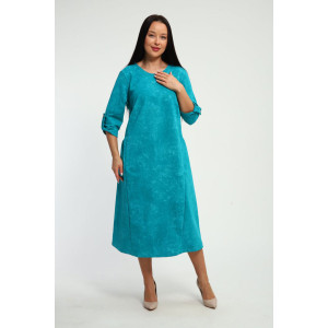 Платье женское П1372.3 футер 2-х нитка (р-ры: 48-62)