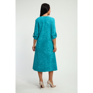 Платье женское П1372.3 футер 2-х нитка (р-ры: 48-62)