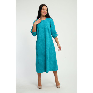 Платье женское П1372.3 футер 2-х нитка (р-ры: 48-62)