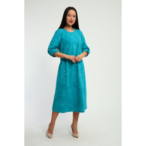 Платье женское П1372.3 футер 2-х нитка (р-ры: 48-62)