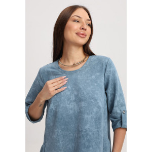 Платье женское П1372.2 футер 2-х нитка (р-ры: 48-62) Платье женское П1372.2 футер 2-х нитка (р-ры: 48-62)