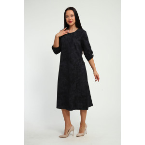 Платье женское П1372.1 футер 2-х нитка (р-ры: 48-62) Платье женское П1372.1 футер 2-х нитка (р-ры: 48-62)