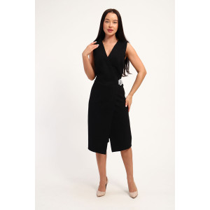 Платье женское П1369 экозамша (р-ры: 48-62) Платье женское П1369 экозамша (р-ры: 48-62)