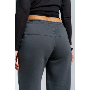 Брюки женские 980 футер 3-х нитка с начёсом пенье (р-ры: 44-58) серый Брюки женские 980 футер 3-х нитка с начёсом пенье (р-ры: 44-58) серый