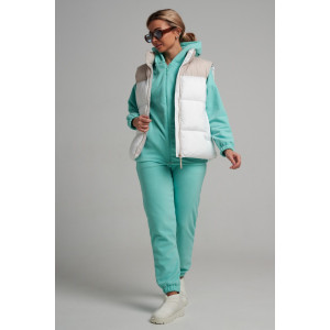 Костюм двойка женский 964 флис пенье антипилинг (р-ры: 44-58) ментол Костюм двойка женский 964 флис пенье антипилинг (р-ры: 44-58) ментол