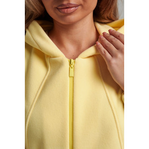 Костюм двойка женский 964 флис пенье антипилинг (р-ры: 44-58) желтый Костюм двойка женский 964 флис пенье антипилинг (р-ры: 44-58) желтый