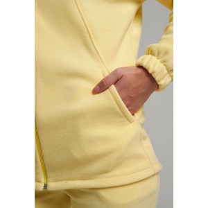 Костюм двойка женский 964 флис пенье антипилинг (р-ры: 44-58) желтый Костюм двойка женский 964 флис пенье антипилинг (р-ры: 44-58) желтый