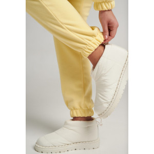 Костюм двойка женский 964 флис пенье антипилинг (р-ры: 44-58) желтый Костюм двойка женский 964 флис пенье антипилинг (р-ры: 44-58) желтый