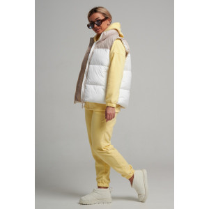 Костюм двойка женский 964 флис пенье антипилинг (р-ры: 44-58) желтый Костюм двойка женский 964 флис пенье антипилинг (р-ры: 44-58) желтый