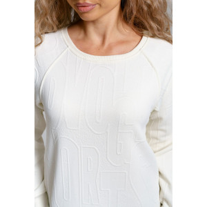 Платье женское 976 трикотаж 3Д (р-ры: 44-56) молочный Платье женское 976 трикотаж 3Д (р-ры: 44-56) молочный