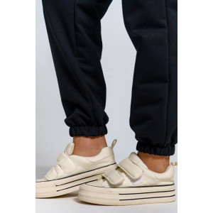 Костюм двойка детский 966Д футер с лайкрой (р-ры: 32-44) фуме Костюм двойка детский 966Д футер с лайкрой (р-ры: 32-44) фуме