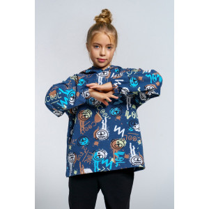 Костюм двойка детский 966Д футер с лайкрой (р-ры: 32-44) бирюза Костюм двойка детский 966Д футер с лайкрой (р-ры: 32-44) бирюза