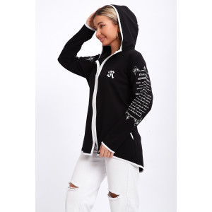 Туника женская №85036 футер 2-х нитка (р-ры: 44-62) черный Туника женская №85036 футер 2-х нитка (р-ры: 44-62) черный