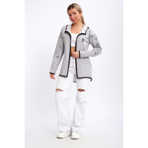 Туника женская №85036 футер 2-х нитка (р-ры: 44-62) серый Туника женская №85036 футер 2-х нитка (р-ры: 44-62) серый