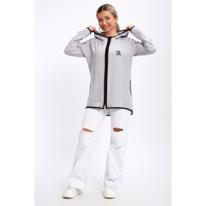 Туника женская №85036 футер 2-х нитка (р-ры: 44-62) серый Туника женская №85036 футер 2-х нитка (р-ры: 44-62) серый