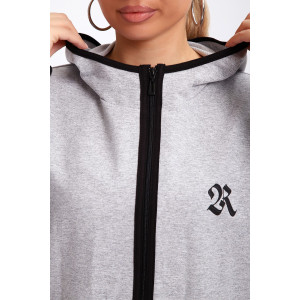 Туника женская №85036 футер 2-х нитка (р-ры: 44-62) серый Туника женская №85036 футер 2-х нитка (р-ры: 44-62) серый