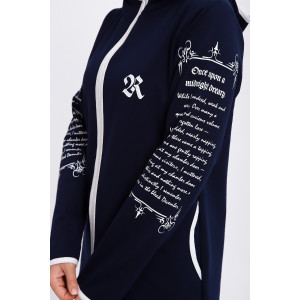 Туника женская №85036 футер 2-х нитка (р-ры: 44-62) темно-синий Туника женская №85036 футер 2-х нитка (р-ры: 44-62) темно-синий