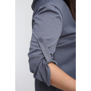 Рубашка женская №31987 академик (р-ры: 48-58) серый Рубашка женская №31987 академик (р-ры: 48-58) серый
