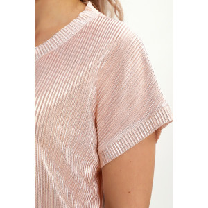 Блузка женская №32741 атлас стрейч (р-ры: 46-56) экрю Блузка женская №32741 атлас стрейч (р-ры: 46-56) экрю