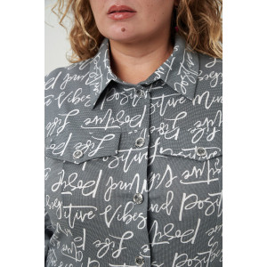 Рубашка женская №83605 кулирка (р-ры: 54-68) серый Рубашка женская №83605 кулирка (р-ры: 54-68) серый