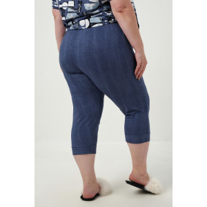 Костюм двойка женский №83604 кулирка (р-ры: 58-72) синий Костюм двойка женский №83604 кулирка (р-ры: 58-72) синий