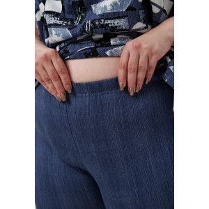 Костюм двойка женский №83604 кулирка (р-ры: 58-72) синий Костюм двойка женский №83604 кулирка (р-ры: 58-72) синий