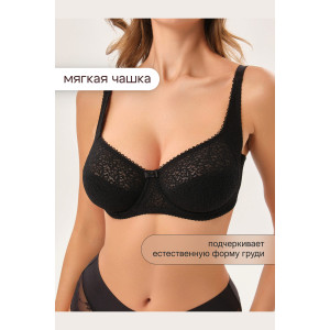 Бюстгальтер женский OIRO кружевной 2805 Molly черный Бюстгальтер женский OIRO кружевной 2805 Molly черный